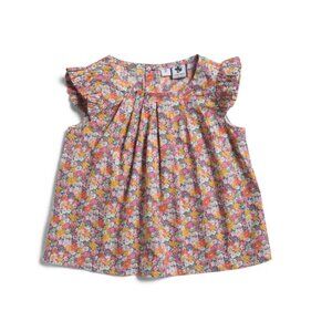 BUSY BEES multi Infant And Toddler Girls Dede Flutter Sleeve Top